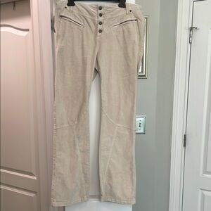 NWOT, never worn, Free People velvet flare pants